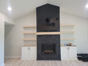 Custom Fireplace Wall